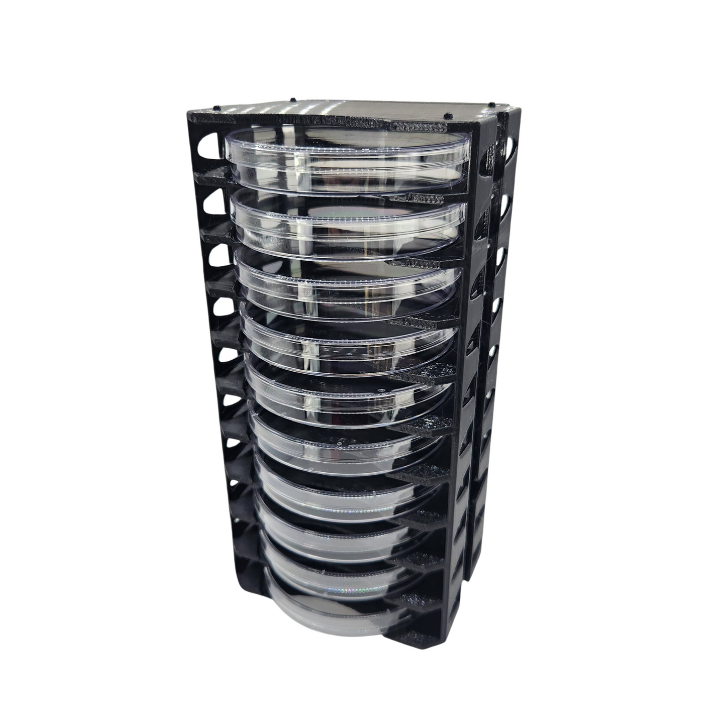 Linkable Petri Dish Rack