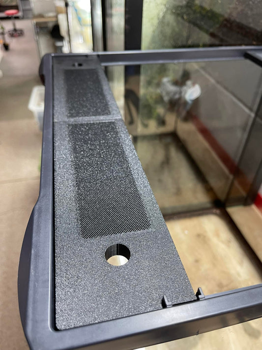 Custom Replacement Top for 25G Zoomed Terrariums – Humidity Retaining with Fly-Proof Ventilation
