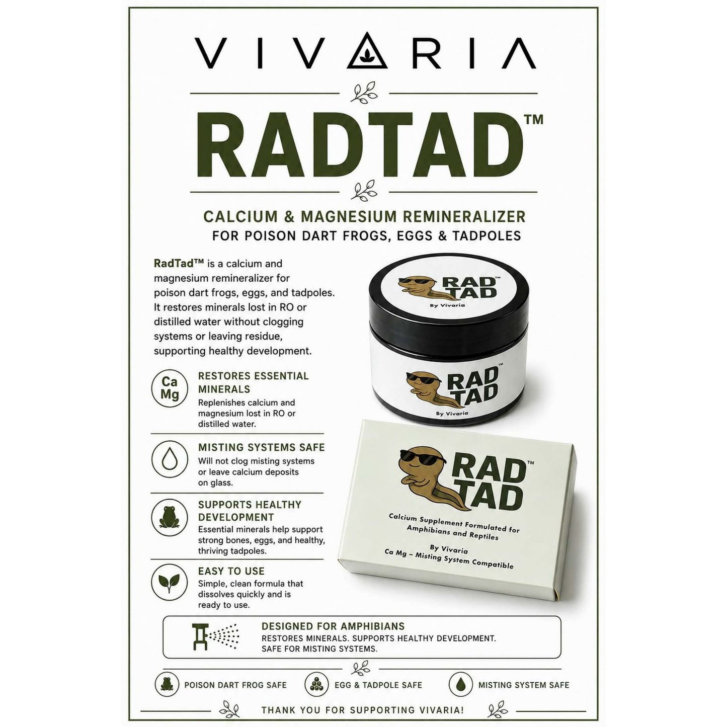 Rad Tad Calcium Supplement
